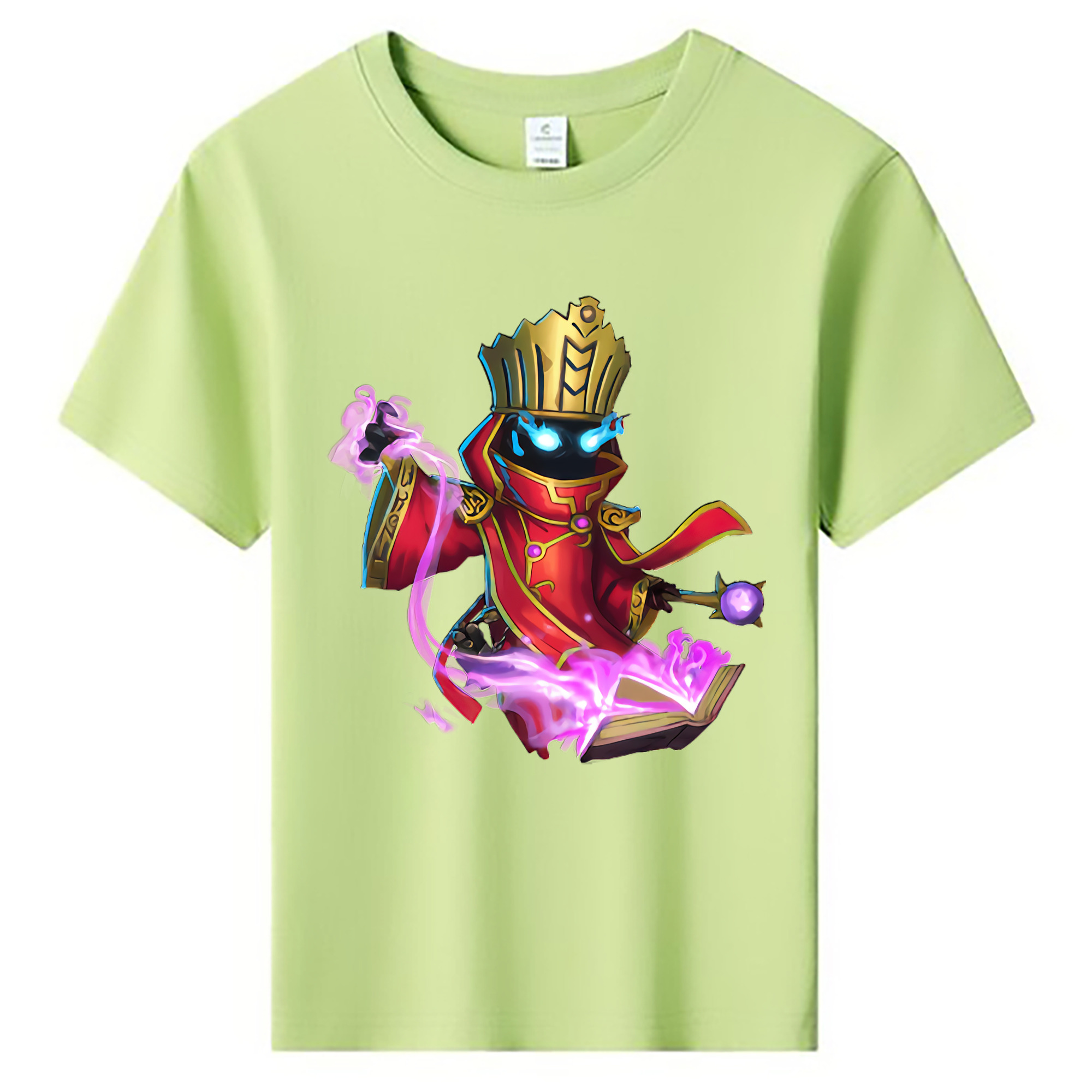 （画像用） リーグ・オブ・レジェンド League of Legends LOL 綿100％キッズTシャツ（フロントプリント）